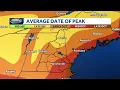New Hampshire foliage map ing the fall colors season