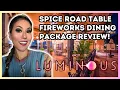 Epcot Dining Review Is the Spice Road Table Fireworks Package Worth it Luminous WDW 2024