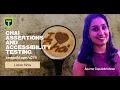Chai Assertions and Accessibility Testing with Aparna Gopalakrishnan