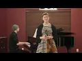 Felix Mendelssohn Violin concerto in E minor, Op. 64, 3rd Movement - Anastasia Crosier