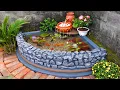 Download Lagu How to Build A Beautiful Waterfall Aquarium Very Easy \\ For Your Family Garden