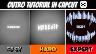 How to Edit an Outro in CapCut Beginner to Advanced