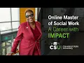 CSU Online MSW Promoting Human and Community Well-Being