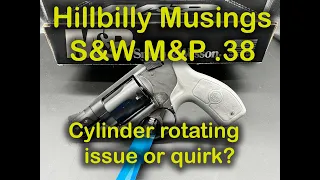 Smith Wesson M P 38 Revolver - Cylinder rotation problem or quirk