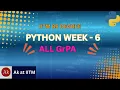 IITM BS Degree Python Week - 6 All Programming Assignment Numbers Strings Collections