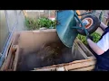 Serre verwarmen met compost