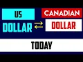 1 USD to CAD - Convert US Dollars to Canadian Dollars Currency Exchange Rates Today 25 JULY 2024