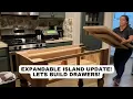 Expandable Island Update It s almost done