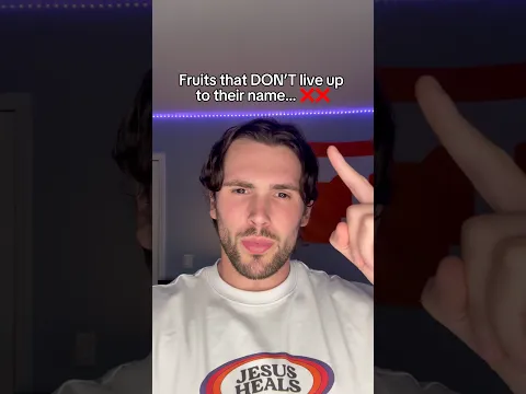 Fruits that DON’T vs. Fruits that DO live up to their name… 🍎🍓😭😭
