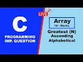 Array in C Programming for NEB 2