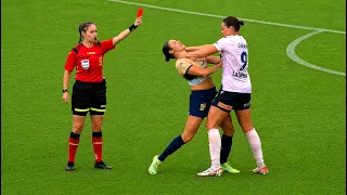 CRAZIEST Red Cards in Women's Football