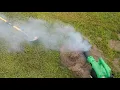 killing Gophers with a leaf blower