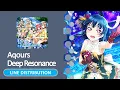 【Love Live! Sunshine!】Aqours - Deep Resonance - Line Distribution