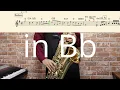 【紅の豚】時には昔の話を "Once in a While, Talk of the Old Days"【楽譜】Porco Rosso | 加藤登紀子 サックス Cover [Sheet]