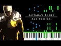 Saitama's Theme (Sad Version) - One Punch Man OST [Piano Tutorial]