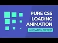 Pure CSS Loading Animation Effects - Nine Squares