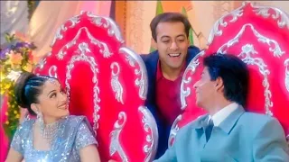 taaron ka chamkta gehna ho wedding song shahrukh khan salman khan madhuri dixit udit narayan