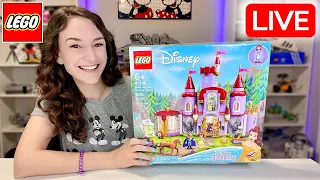 🔴  Beauty &amp; The Beast Castle Live Build Stream (43196)