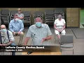 LaPorte County Election Board September 4 2020