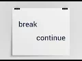 17Jumps in Loops - Break and Continue Statement in C HINDI