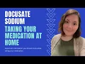 Docusate Sodium Colace Counseling