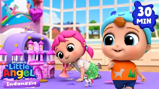 Berhati-Hati Saat Bermain | Little Angel Bahasa Indonesia | Kartun dan Lagu Anak