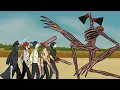 CHAINSAW MAN Black Denji Aki Hayakawa Makima Katana Man vs Siren Head Drawing Cartoons 2