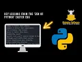 Key Lessons from the Zen of Python Easter Egg Programming Data BI Tips