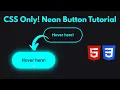 Create a Flickering Neon Glow Button with HTML CSS