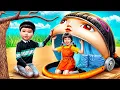 Download Lagu عملنا عروسه سكويد جيم عملاقة فى عالم كرتون صغير !