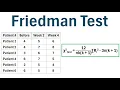 How to Perform the Friedman Test Step-by-Step Example