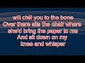 Belle Frantz - The Grand Tour (karaoke) (by request)