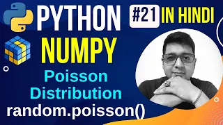 NumPy Poisson Distribution random poisson with Plot Python Numpy Tutorial in hindi