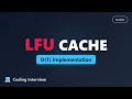 LFU Cache Implementation in O 1 - Advanced Data Structures Explained