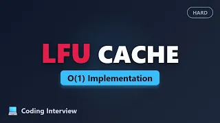 LFU Cache Implementation in O 1 - Advanced Data Structures Explained