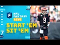 Start Em Sit Em Championship Week Fantasy Live