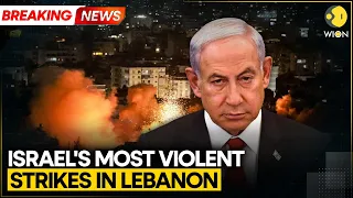 israels largest attack on lebanon on ceasefire day 1 wion breaking