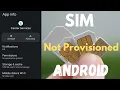 How to Fix SIM Not Provisioned on Android Phone