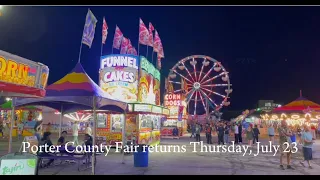 Porter County Fair opens Thursday Here is a