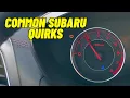 Common Subaru Quirks Explained by a Subaru Sales Specialist