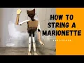 Hoe je een marionet bespant