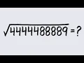 Solving a Harvard University entrance exam question