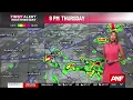 First Alert Weather Day Midday rain with widespread storms this evening
