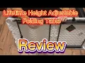 Lifetime Height Adjustable Folding Table Review