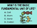 Cell Biology Quiz Biology Trivia - Can you get perfect 30 Questions
