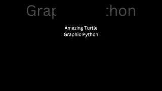 CREATE Awesome Turtle Graphics with Python