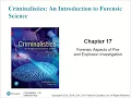Forensic Science College - Forensic Aspects of Fire and Explosion Investigation Chapter 17