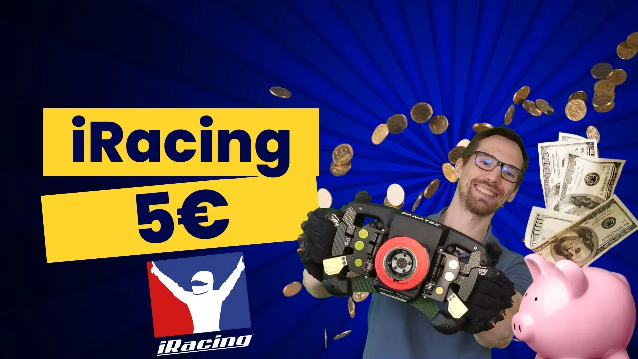 Guide Complet pour iRacing à 5€ : Mieux que le Black Friday ! 🏎️⚡(Détail en Description)