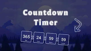 Countdown Timer with and