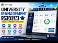 University Management System with Database